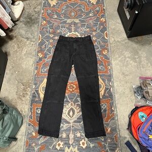 Madewell Charcoal Denim Pants